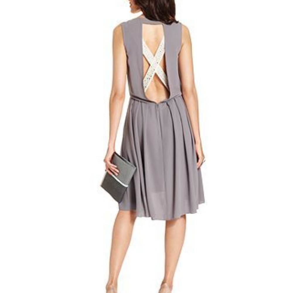 EUC! RACHEL RACHEL ROY Cocktail Dress Open Back - Picture 2 of 8